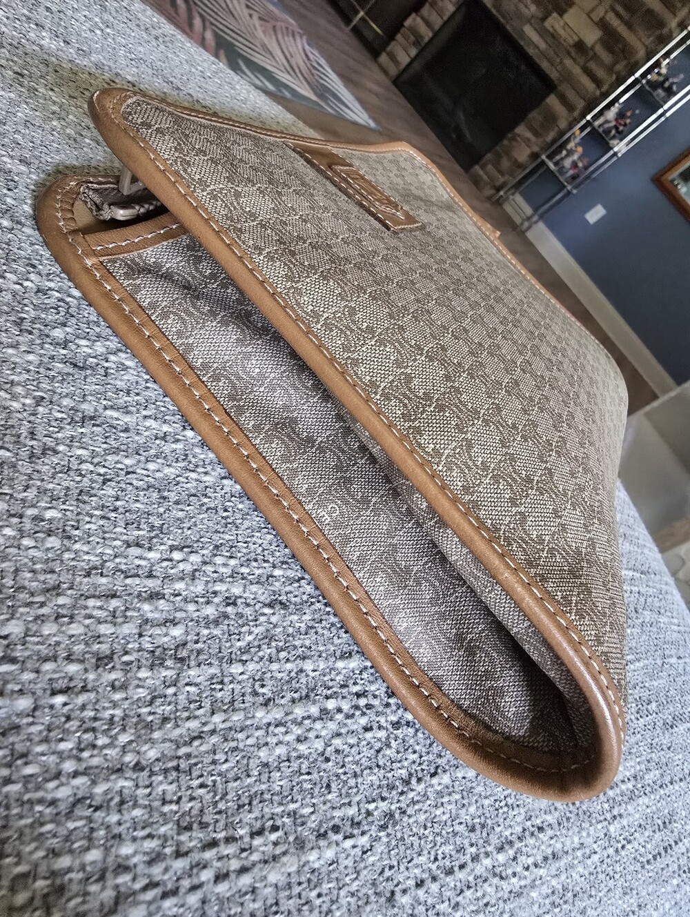 Authentic Celine Vintage Pouch Bag - Picture 9 of 12
